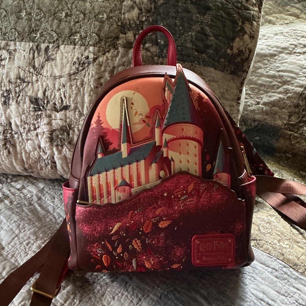 Loungefly Hogwarts Castle Fall Backpack, NWTs - last call